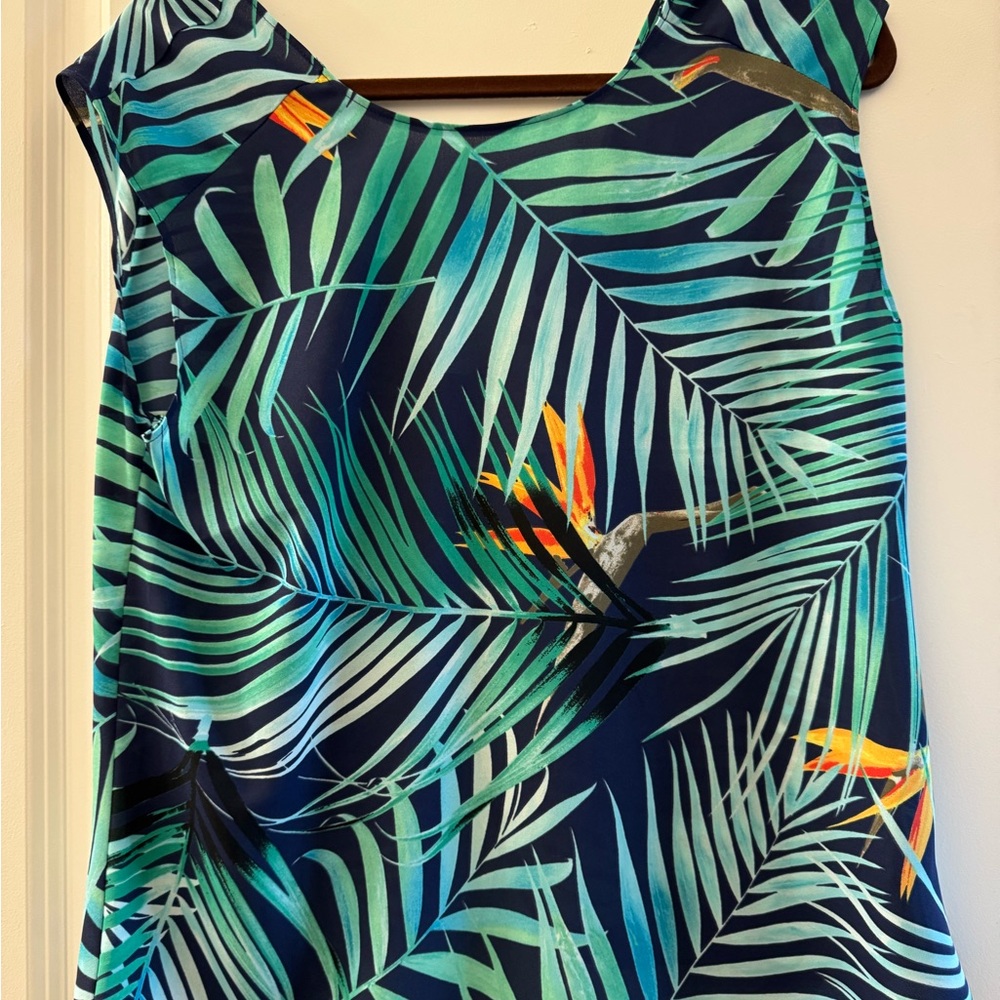 Tropical Print Women's Top